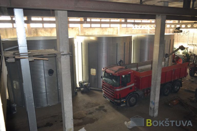 Kupiškio r. vidiniai bokštai 3x131t., technologinė linija 40t./val.