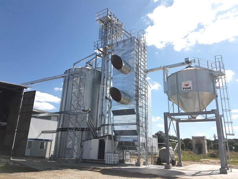 Akmenės r.sav., Svegma srautinė-porcijinė džiovykla 28t./val., ekspedicinis bokštas - 1x44t., kom...
